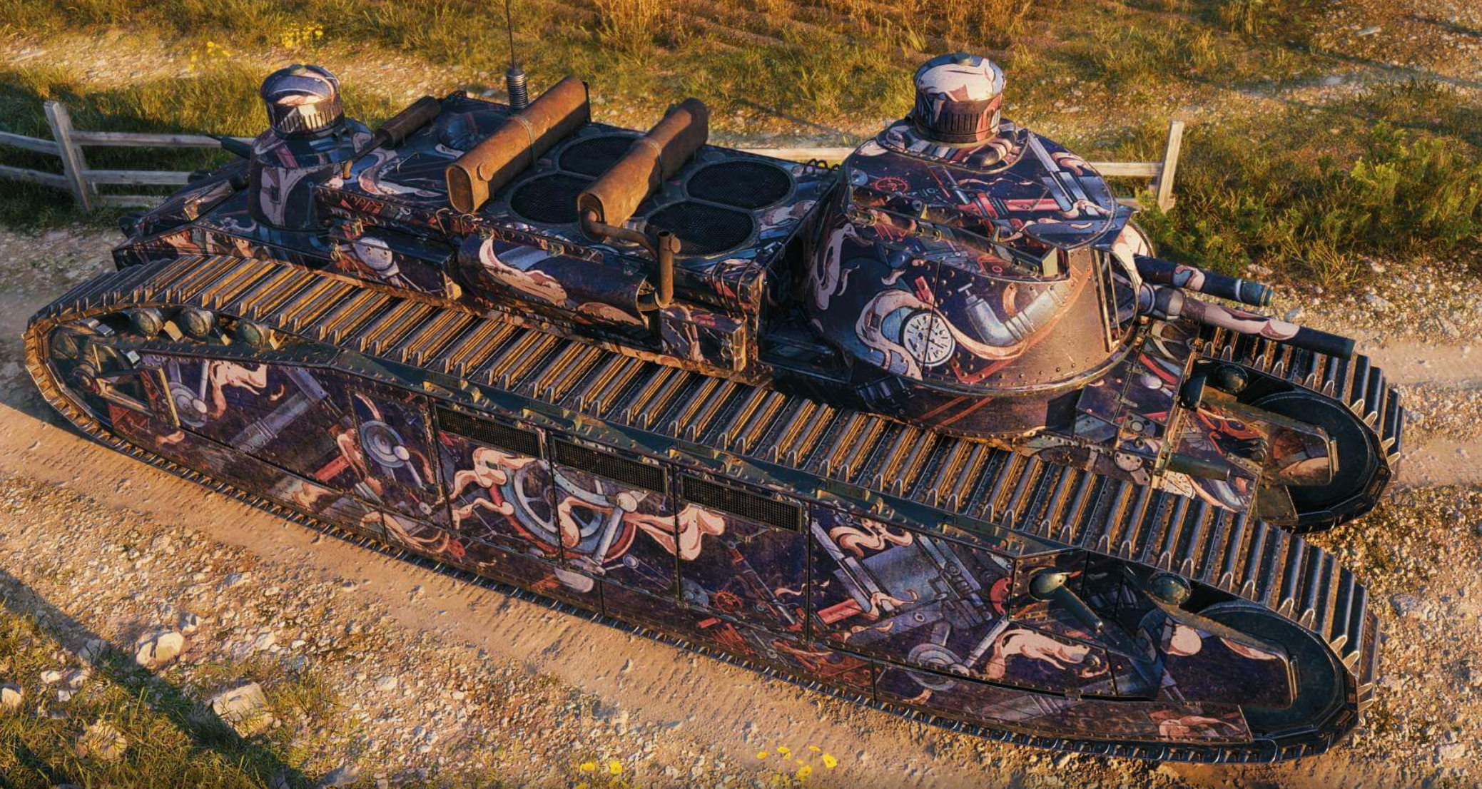 FCM 2C стимроллер steamroller