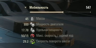 мобильность и мощность двигателя Coutelas
