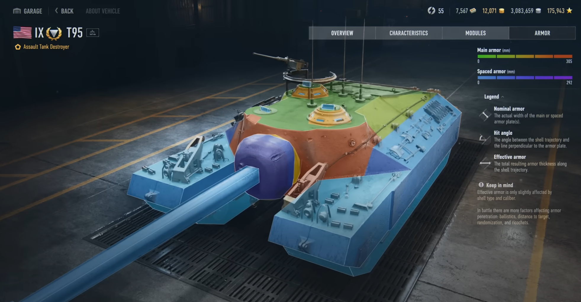 просмотр брони в ангаре wot