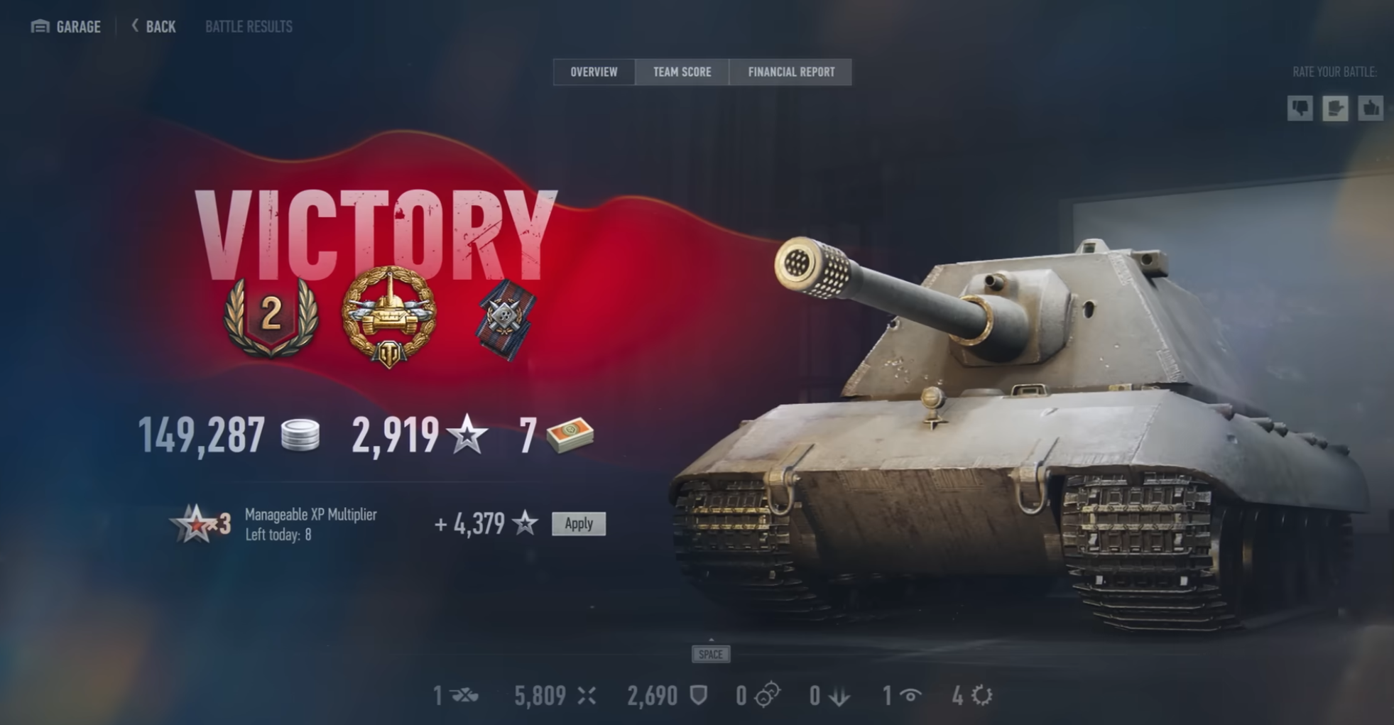 итоги боя world of tanks 2.0