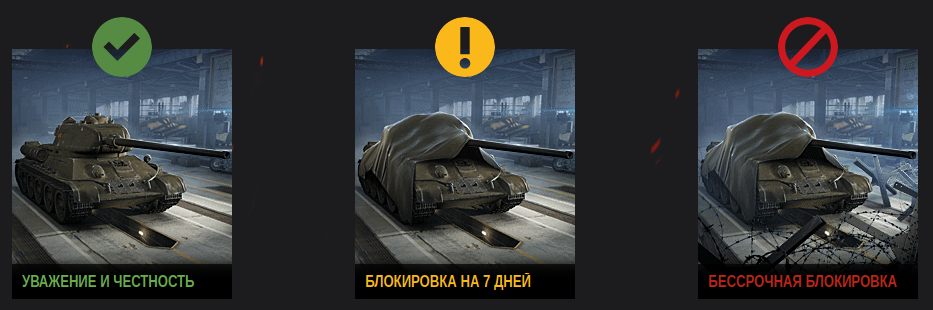 наказание за использование запрещенных модов в world of tanks
