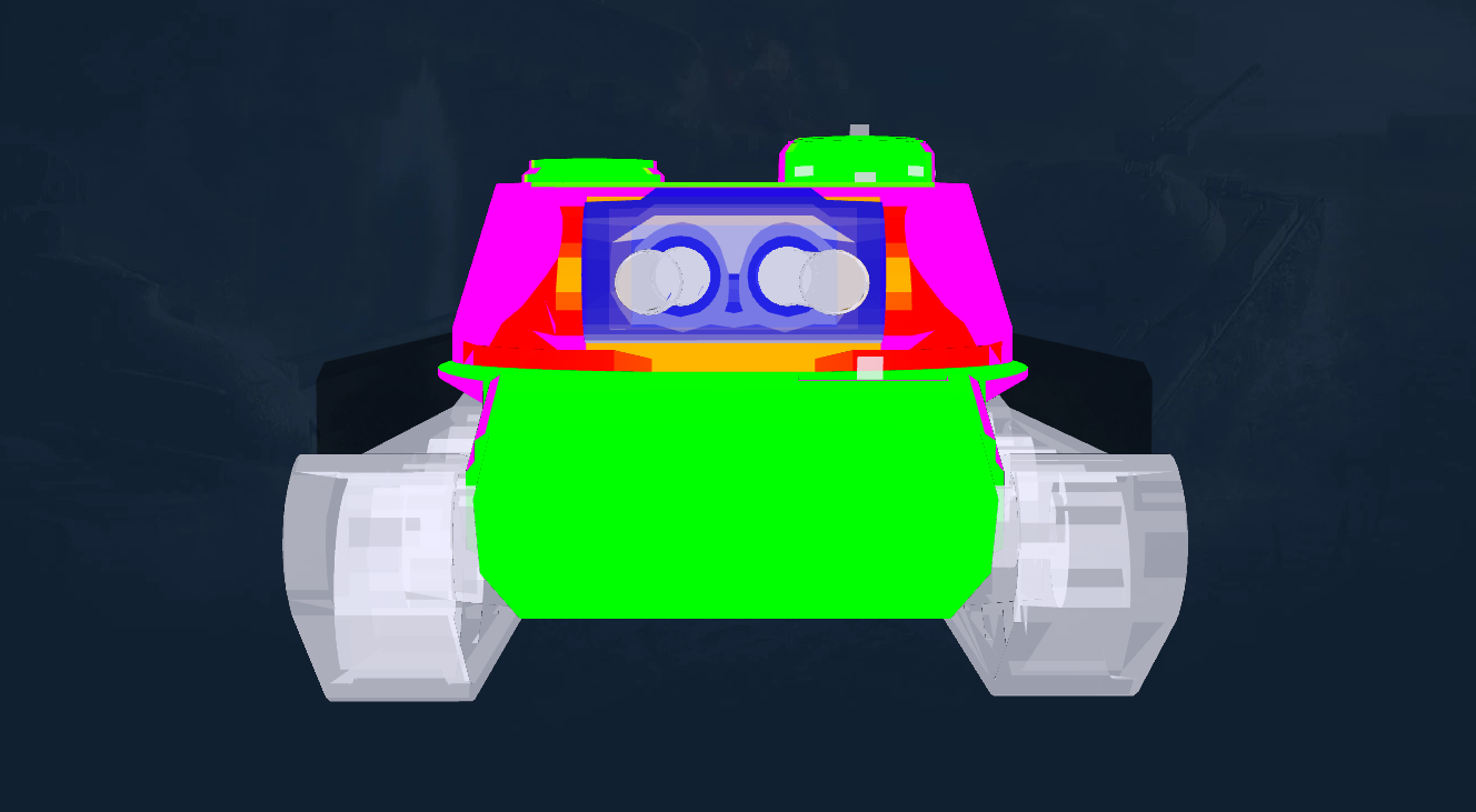 зоны пробития дуплета